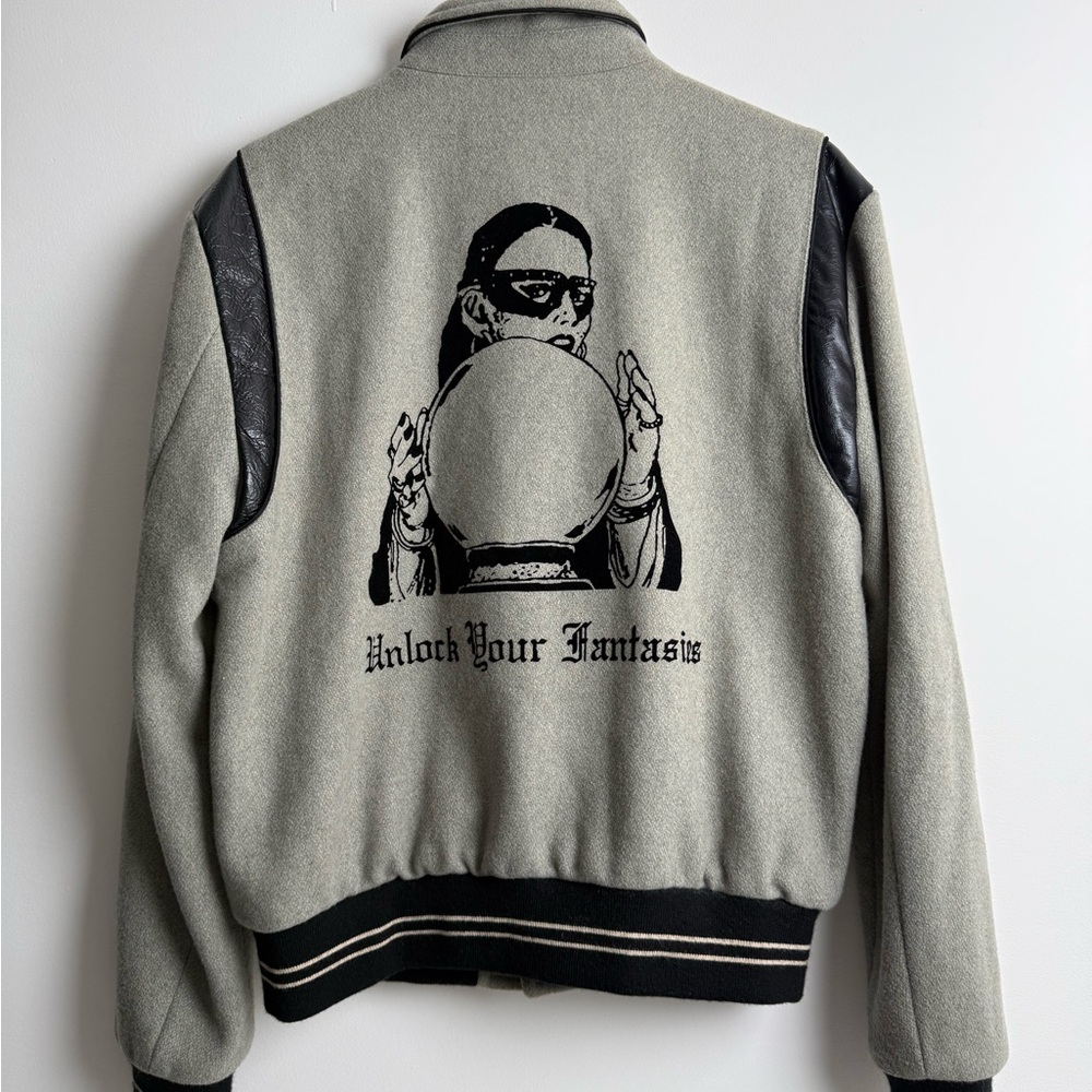 Celine Heidi slimane unlock your fantasy varsity jacket